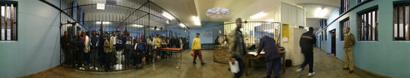 Reception, Pollsmoor Maximum Security Prison - Walther Collection